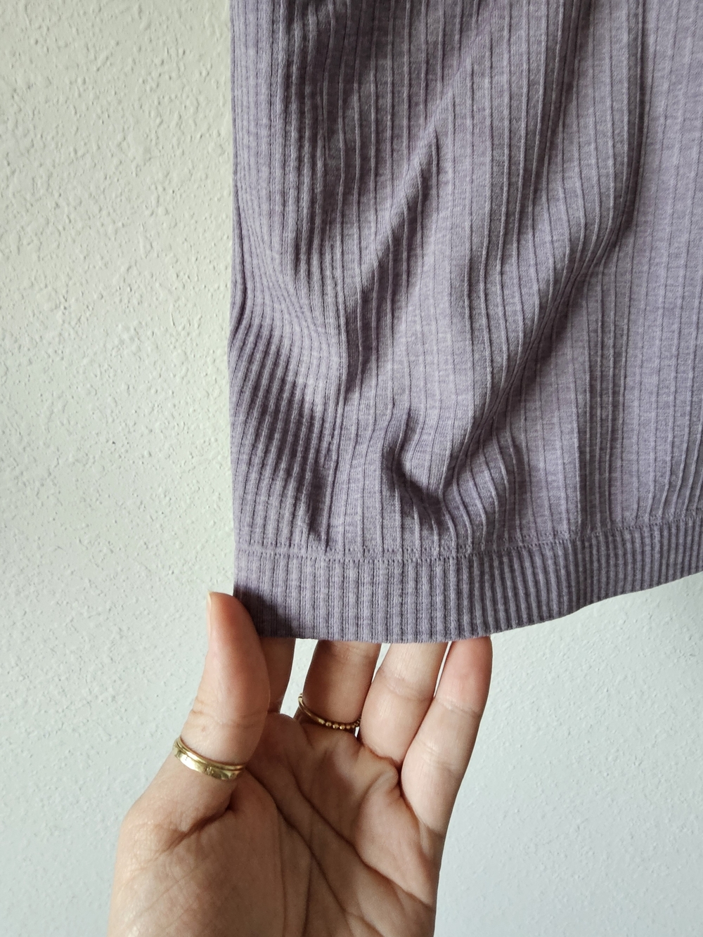 lululemon athletica Lavender Ribbed Racerback Tank - Picture 5 of 6